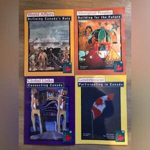🐱 “Canadian Issues & Challenges" series edited by Don Quinlan; BUNDLE OF 5 BOOKS